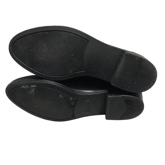 Sam Edelman Womens Tinsley Chelsea Black Matte Rubber Rain Boots Slip On 9 - Picture 5 of 6